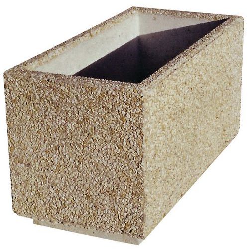 Jardinière Béton 150x50x50 Cm - Manutan Expert