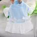 Cute Princess Dress Spring Summer Thin Dress Pet Chihuahua Cool Home Clothes Lace Dog Clothes Pet Products