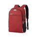 Men s Waterproof Backpack Business Casual Backpack Laptop Anti-theft Travel Bag with Tail Light
