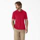 Dickies Men's Short Sleeve Performance Polo Shirt - Apple Red Size 3Xl (WS247F)