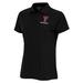 Women's Antigua Black Texas Tech Red Raiders Baseball Legacy Pique Polo