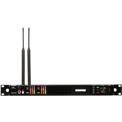Shure AD4D Two-channel Digital Wireless Receiver