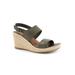 Women's Hartley Sandal by SoftWalk in Dark Olive (Size 9 1/2 M)