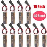 10Pc 3V 3000mAh Lithium Battery Replaces Fuji FDK CR8.LHC 17430 Toto CR8-LHC TH559EDV410R TOTO THP3053 Back Up Batteries for Eco EFVS Toto Flush Valves and Faucets