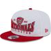 Men's New Era White/Red Washington Nationals Crest 9FIFTY Snapback Hat