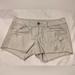 American Eagle Outfitters Shorts | American Eagle Outfitters - Distressed Ripped Shorts | Color: Cream/White | Size: 6