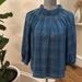 J. Crew Tops | Adorable J Crew Top Sz Xxs | Color: Blue | Size: Xxs