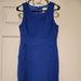 J. Crew Dresses | J. Crew Factory Blue Lightweight Suiting Dress - Size 6p | Color: Blue | Size: 6p