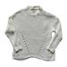 American Eagle Outfitters Sweaters | American Eagle Oversized Crewneck Knit Sweater Size Xsmall | Color: Cream/White | Size: Xs