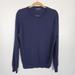 J. Crew Sweaters | J. Crew Mercantile Men's Wool Cotton Blend Sweater Navy Size Medium | Color: Blue | Size: M