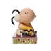 enesco Peanuts Charlie Brown & Snoopy Figurine Resin in Black/Brown/White | 4.5 H x 3.5 W x 2.5 D in | Wayfair 6007936