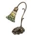 Meyda Lighting Stained Glass Pond Lily 15 Inch Accent Lamp - 251851