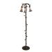 Meyda Lighting Stained Glass Pond Lily 58 Inch Floor Lamp - 255137