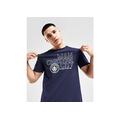 Official Team Manchester City FC Stack T-Shirt - Navy - Mens, Navy