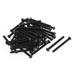 M5x30mm 10.9 Alloy Steel Button Head Hex Socket Cap Screw Bolt Black 50pcs