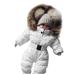 wofedyo baby girl clothes Outerwear Romper Coat Warm Baby Jacket Snowsuit Girls Hooded Jumpsuit Girls Coat&jacket baby clothes