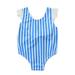 wofedyo baby girl clothes Beachwear Girl Swimwear One-Piece Kids Striped Swimsuit Baby Bikini Toddler Girls Swimwear baby clothes