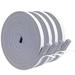 OUSITAI Foam Seal Tape 4 Rolls 1/2 Inch Wide X 2/5 Inch Thick Self Adhesive Weather Stripping Insulation Foam Neoprene Weather Stripping Total 13 Feet Long (4 X 3.3 Ft Each)