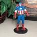 Disney Toys | Disney Marvel Avengers Captain America 3.75-Inch Pvc Figure | Color: Blue/Red | Size: 3.75”