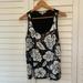 Michael Kors Tops | Black And White Sequin Michael’s Kors Tank Top | Color: Black/White | Size: M