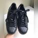 Adidas Shoes | Adidas Superstar Pure Leather Black Sneaker Size: Us Women 5 Eur 36 | Color: Black | Size: 5