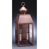 Northeast Lantern Woodcliffe 22 Inch Tall 2 Light Outdoor Wall Light - 8351-AB-LT2-CSG