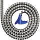 161-64406 HWPP-25MM-PP-SR-K1 Gaine pour câbles 27 mm (max) argent 2 m S15830 - Hellermanntyton