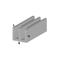 Inferramenta - profilA double canal u cm 200 h argent argent 20x18x1 mm aluminium