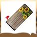 Eternal Night Beautiful Sunflowers Mailbox Cover in Brown/Green/Yellow | 21 H x 18 W x 0.1 D in | Wayfair EternalNightf2c9533