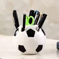 Fournitures d'outils en forme de football porte-stylo porte-crayon porte-brosse à dents en forme
