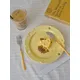 Assiette à dessert irrégulière en céramique assiette plate dessin animé fromage mignon