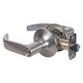 MASTER LOCK RL0115KA Lever Lockset,Satin Nickel,Return Style