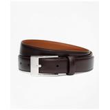 Brooks Brothers Boys Classic Leather Belt | Burgundy | Size 28