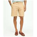 Brooks Brothers Men's 9" Canvas Poplin Shorts in Supima Cotton | Khaki | Size 38