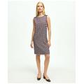 Brooks Brothers Women's Cotton Blend Boucle Shift Dress | Size 6