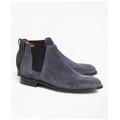 Brooks Brothers Men's Suede Chelsea Boots | Charcoal | Size 10½