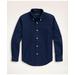 Brooks Brothers Boys Non-Iron Stretch Cotton Oxford Sport Shirt | Navy | Size XL