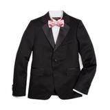 Brooks Brothers Boys Prep One-Button Tuxedo Jacket | Black | Size 20