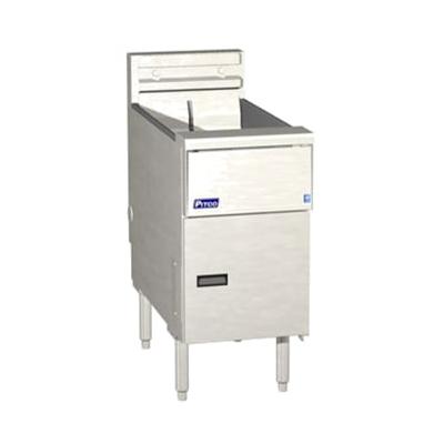 Pitco SE14X Solstice Commercial Electric Fryer - (1) 50 lb Vat, Floor Model, 240v/1ph, Stainless Steel