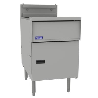 Pitco SE18S-1FD 208/3 Commercial Electric Fryer - 90 lb Vat, Floor Model, 208v/3ph, Stainless Steel