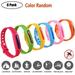 6 Pack Mosquito Repellent Bracelets 100% All Natural Plant-Based Oil DEET Free Non-Toxic Travel Soft Silicone Band Waterproof for Kids and Adults Indoor Outdoor