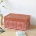 YUEHAO Home Textile Storage Folding Storage Container Basket Crate Box Stack Foldable Organizer Box Home Textiles