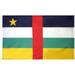 Annin Flagmakers 191409 3 ft. x 5 ft. Nyl-Glo Central African Republic Flag
