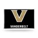 Rico Industries Vanderbilt College 3 x 5 Classic Banner Flag - Single Sided - Indoor or Outdoor - Home DÃ©cor