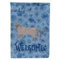 Carolines Treasures CK4978CHF Siamese Traditional 1 Cat Welcome Flag Canvas House Size Large multicolor