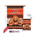 Breeze Decor 12062 Halloween Halloween Trio 2-Sided Vertical Impression House Flag - 28 x 40 in.