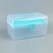 Clear Plastic Multipurpose Portable Handled Organizer Storage Box