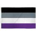 Asexual Flag 3x5ft LGBTQIA Ace Pride Asexual Pride Flag LGBT Pride 3x5 100D