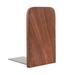 Natural Creative Wood Bookend Holder Reusable Resistance to Fall Bookshelf Office Desktop Student Book Stand C Small