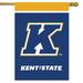 Kent State University NCAA House Flag 28 x 40 Briarwood Lane